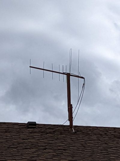 CheapYagi on my roof